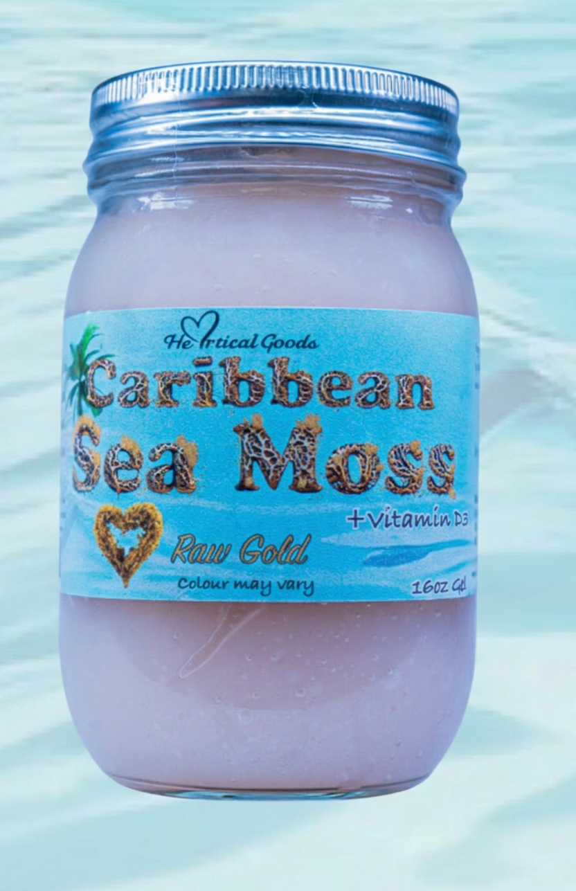 Caribbean Gold Sea Moss (Full Spectrum) 16oz