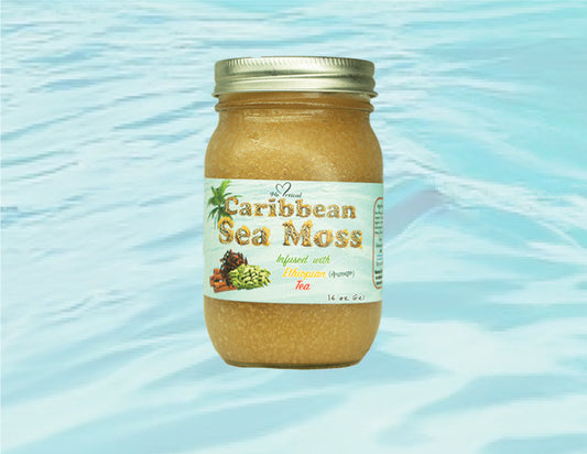 Caribbean Sea Moss (Full Spectrum) infused with Ethiopian Tea