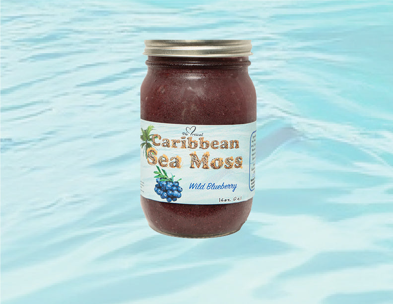 Caribbean Sea Moss (Full Spectrum) with Organic Wild Blueberry