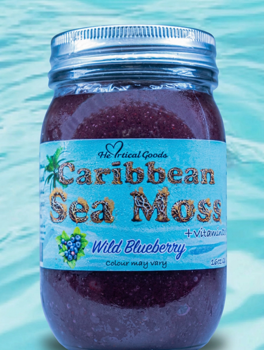 Caribbean Sea Moss (Full Spectrum) with Organic Wild Blueberry