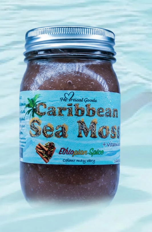 16 oz Ethiopian Tea Infused Sea Moss Gel